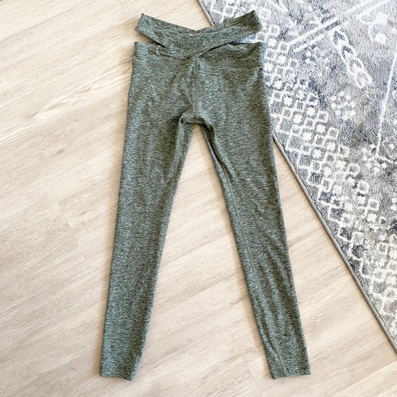 Beyond Yoga Pants - Beyond Yoga Space Dye East Bound Leggings Green S